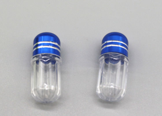 10ml plastic Fles met Capsules van de Metaalglb ISO9001 de Blauwe Rinoceros