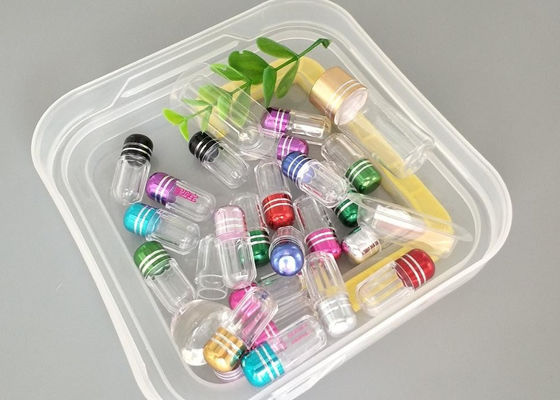 3g 13mm Plastic Fles met Lege Capsule Shell van de Metaalglb de Duidelijke Blaar