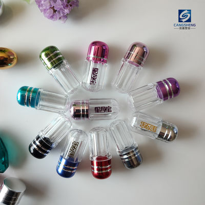 Enige de Flesjes2g Cilindrische Vorm van de Capsule Plastic Pil