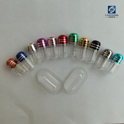 Enige de Flesjes2g Cilindrische Vorm van de Capsule Plastic Pil