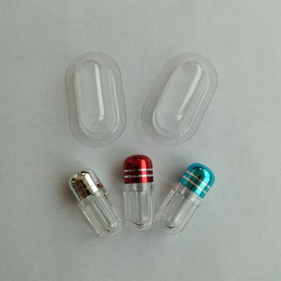SGS Lege Plastic Pillenflessen 13mm Één Vorm van de Capsulekogel
