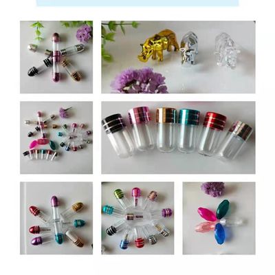 SGS Lege Plastic Pillenflessen 13mm Één Vorm van de Capsulekogel