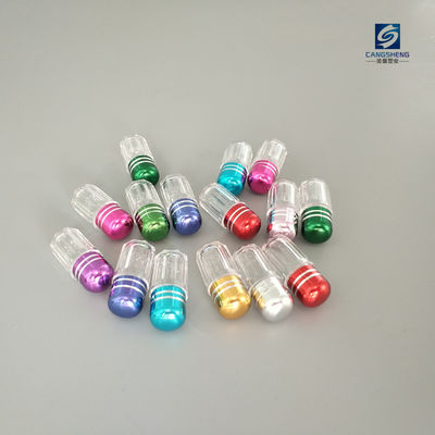 Achthoekige Lege Plastic Pillencapsules 2g met Aluminiumkappen