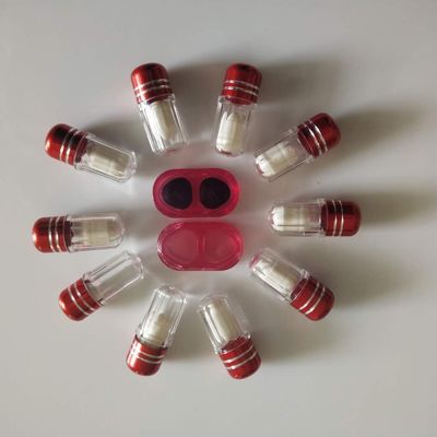 Plastic de Container3ml ISO9001 Metaal GLB van de Blaar Enig Pil