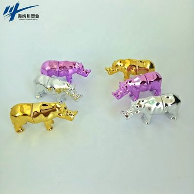 Capsules van de rinoceros de Lege Plastic Pil