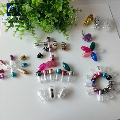 Cilindrische 13mm Mini Pill Bottles 2ml Lege Plastic Pillencapsules