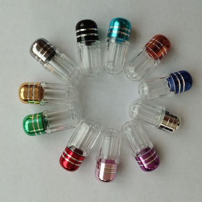ODM 15mm Lege Capsuleshells Fles met Plastic Blaren