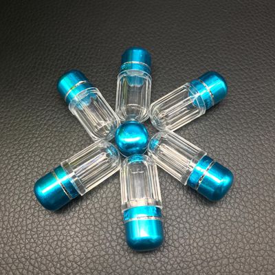 14mm 1g Lege Plastic Shells van de Capsules Farmaceutische Enige Capsule