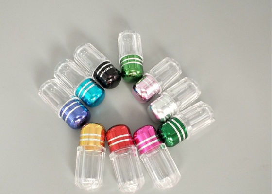 12mm PS kiezen de Lege Plastic Pillencapsules de Verpakkende Flessen van de Pillencapsule uit