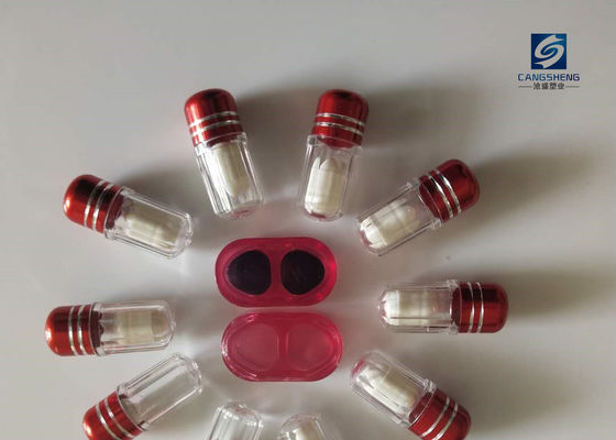 13mm de Duidelijke Lege Capsule van de de Vorm Zwarte Rinoceros van de Capsuleskogel