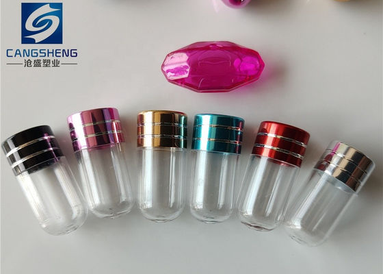 Kies 14mm de Lege Fles van de Rinocerospillen van Capsuleshell plastic PS uit
