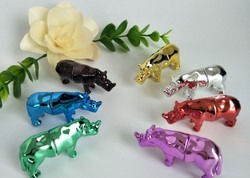 3D Lege ABS Plastic 150K van Capsuleflessen Rinoceros Gouden Capsule