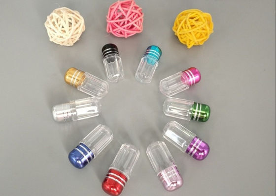 Rode Cilindrische Lege Capsuleflessen 13mm Plastiek
