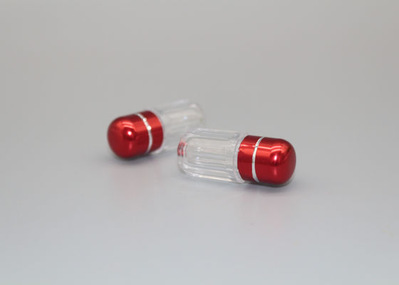 Gouden Plastic de Capsule Verpakkende Flessen van 2g met Metaalkroonkurk