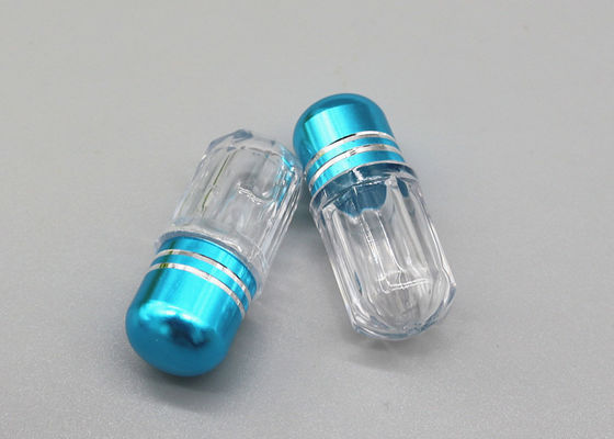 10ml plastic Fles met Capsules van de Metaalglb ISO9001 de Blauwe Rinoceros