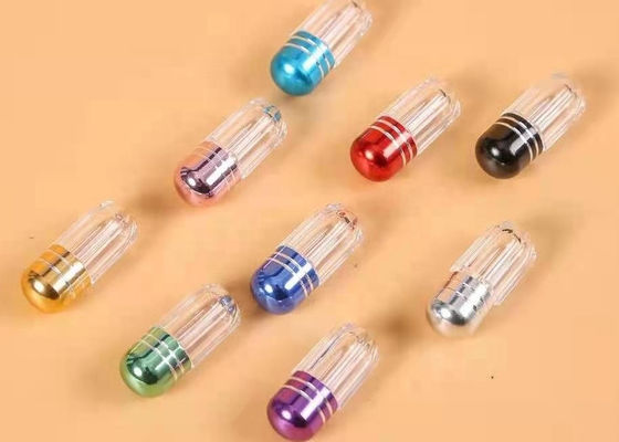 Rinoceros 8 Roze Lege Capsuleshells 33mm Cilindrische Vorm