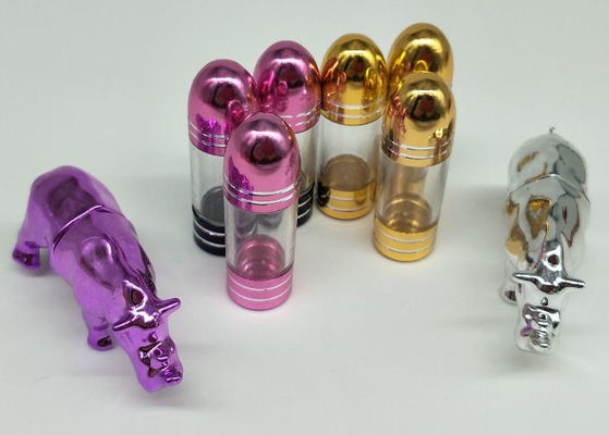 16mm kiezen de Duidelijke Plastic Pillenflessen 3g Seksuele Versterkerscapsule uit