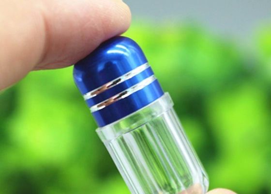 5ml blauwe de Containeroem van de Rinoceros Enige Pil met Metaalkroonkurk