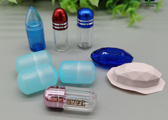 SGS Plastic Pillencontainer Diamond Shape Green Rhino 8 Capsule