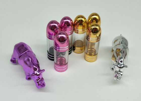 ABS Plastic Enige ODM van de Pillencontainer 3g Rinoceros Gouden Capsules