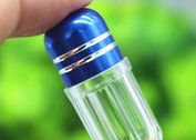 3g 13mm Plastic Fles met Lege Capsule Shell van de Metaalglb de Duidelijke Blaar