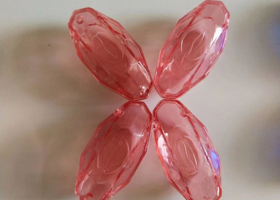 De roze Flessen 10ml van de Polypropyleen Kleine Pil ontruimen Plastic Pillenflessen