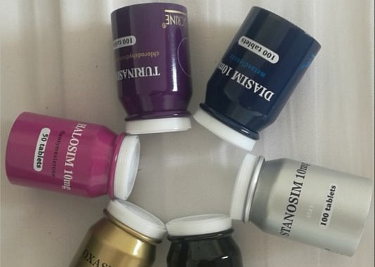 FDA-de Flessen 10ml van de Aluminiumpil maken Tabletten Verpakking waterdicht