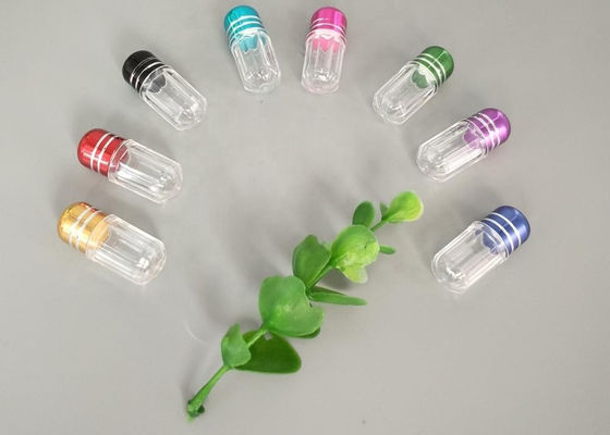 De groene Kogel Shell van 2ml Mini Plastic Bottle With Metal GLB