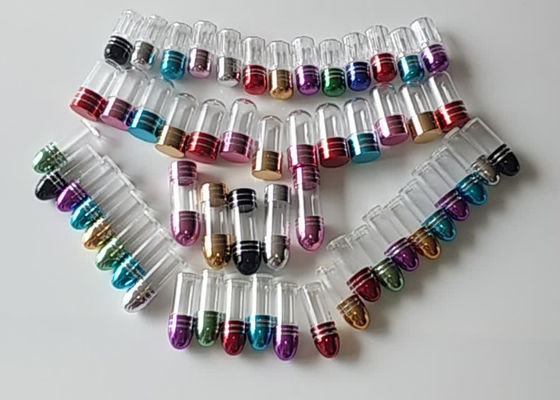 33mm Mini Pill Bottles Bullet Shell 13mm Blauwe Rinoceroscapsules