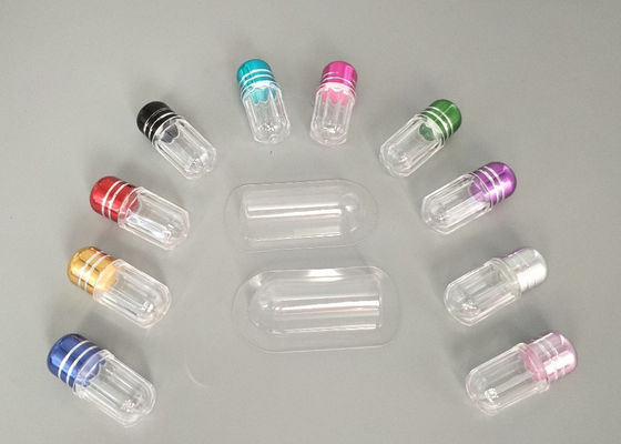33mm Mini Pill Bottles Bullet Shell 13mm Blauwe Rinoceroscapsules