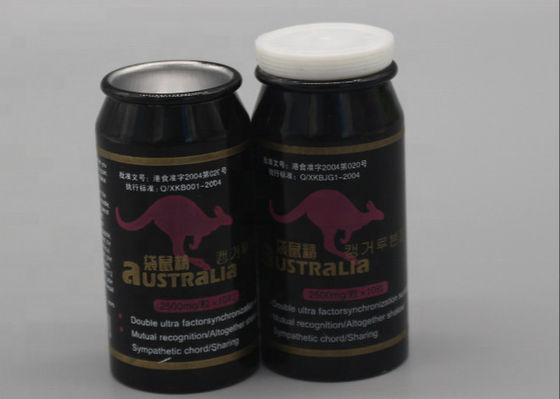 De Fles van de aluminium100ml Geneeskunde voor de Kruidencapsules van Pillentabletten