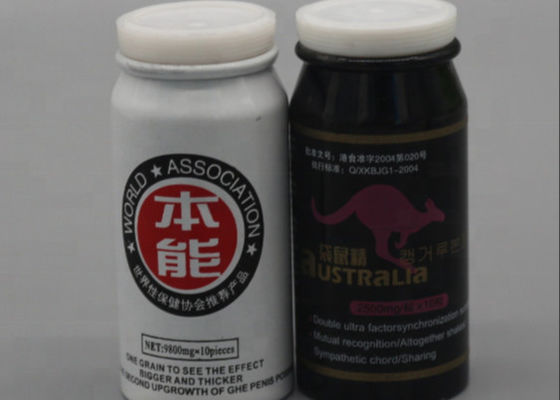 De Fles van de aluminium100ml Geneeskunde voor de Kruidencapsules van Pillentabletten