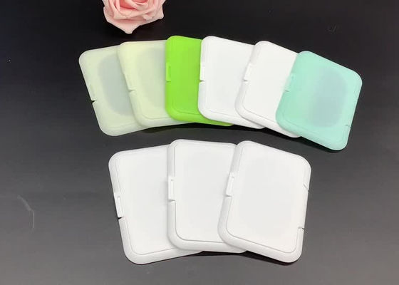ISO9001 de baby veegt Plastic Deksel af Groene Natte 100mm Deksel afveegt