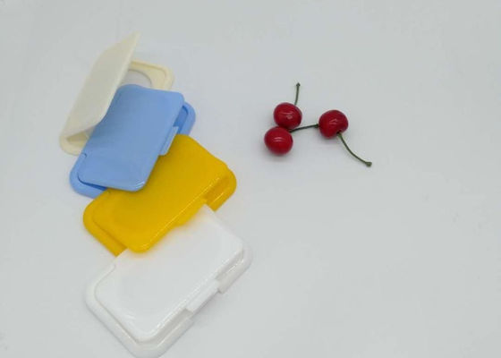 Natte het polypropyleen veegt Deksel af de niet Navulbare 65mm Baby Plastic Deksel afveegt