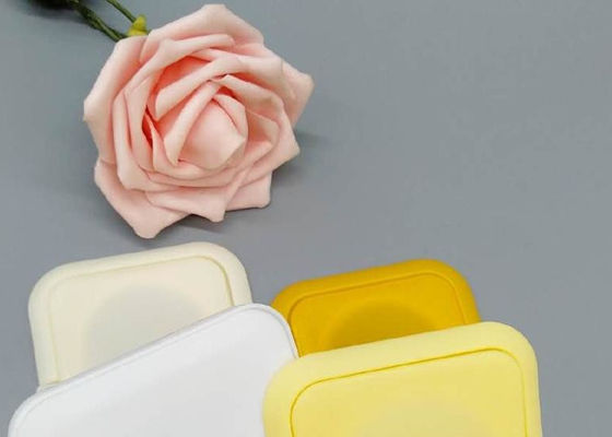 Natte het polypropyleen veegt Deksel af de niet Navulbare 65mm Baby Plastic Deksel afveegt