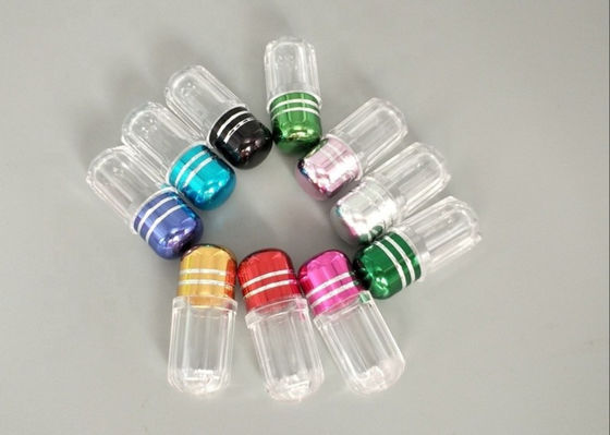 Cilindrische 13mm Mini Pill Bottles 2ml Lege Plastic Pillencapsules
