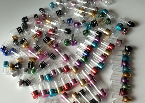 ISO9001 de Plastic Fles van Mini Pill Bottles 3ml met Metaal GLB