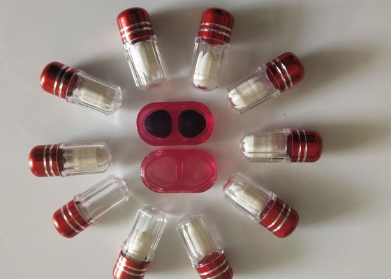 SGS Lege Plastic Pillenflessen 13mm Één Vorm van de Capsulekogel